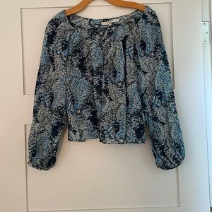 Joie peasant blouse.  Light and airy.